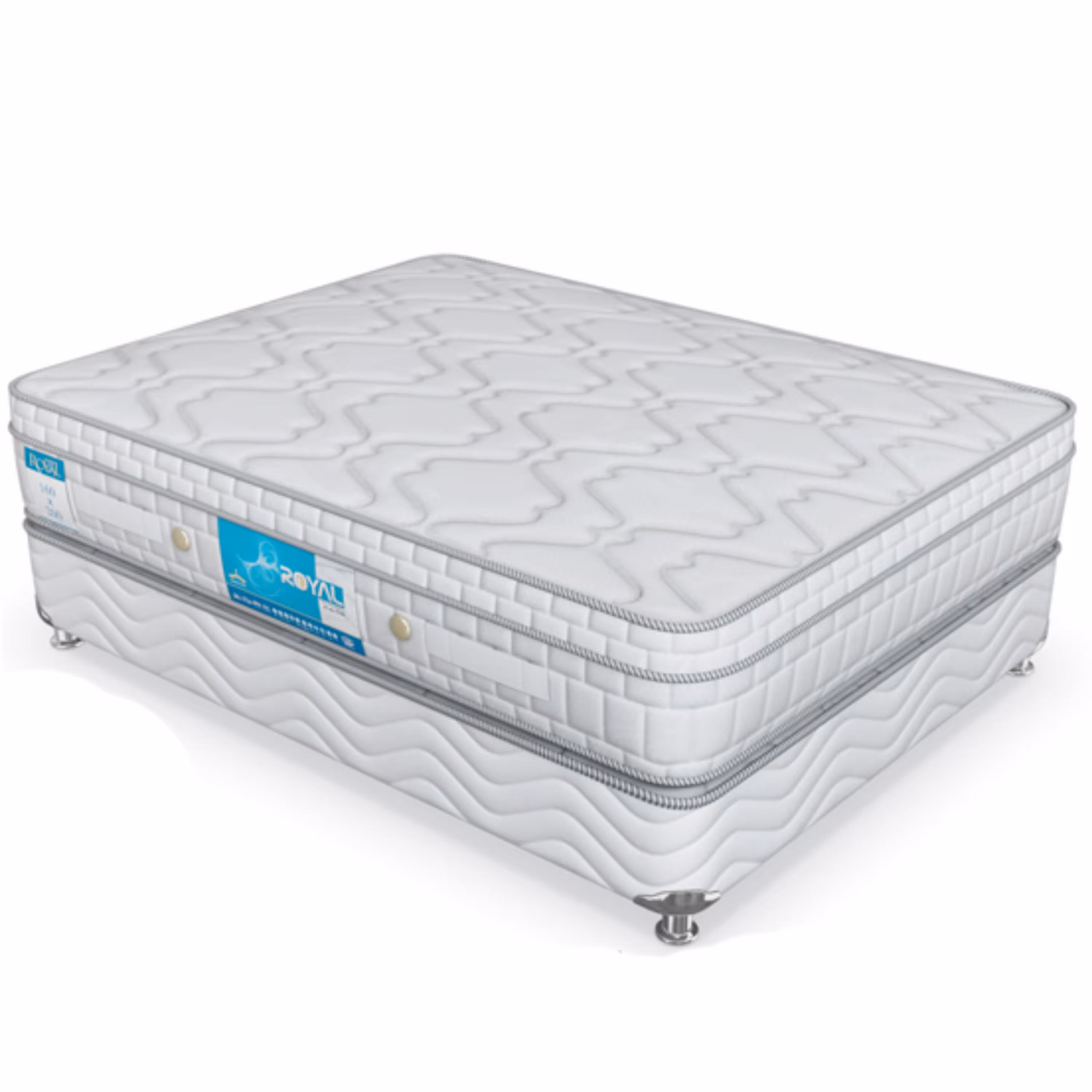 تشک ریلکس طبی فنری 7سال ضمانت 27سانت قطر 90