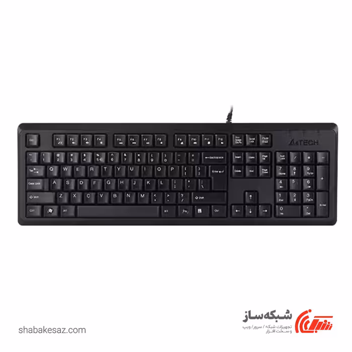 قیمت و خرید کیبورد ای فورتک باسیم A4tech KR-92 - شبکه ساز