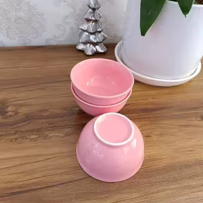 پیاله ماست خوری رنگی