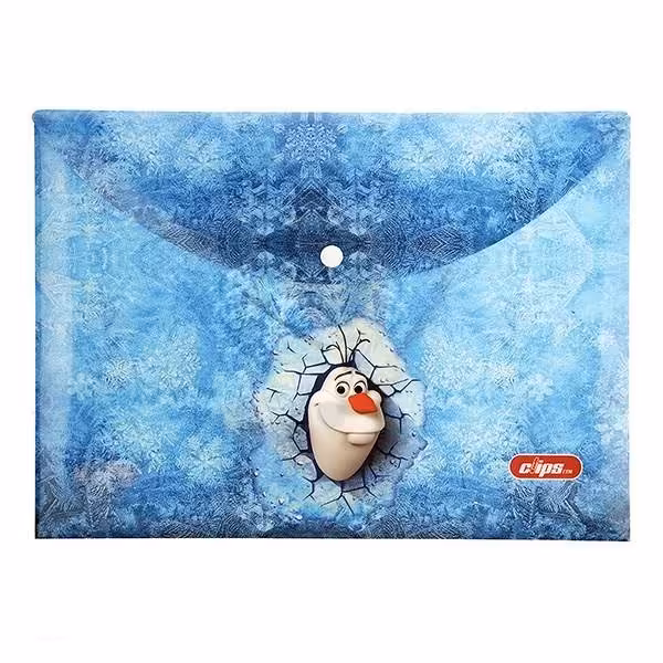 پوشه دکمه دار کلیپس طرح اولاف