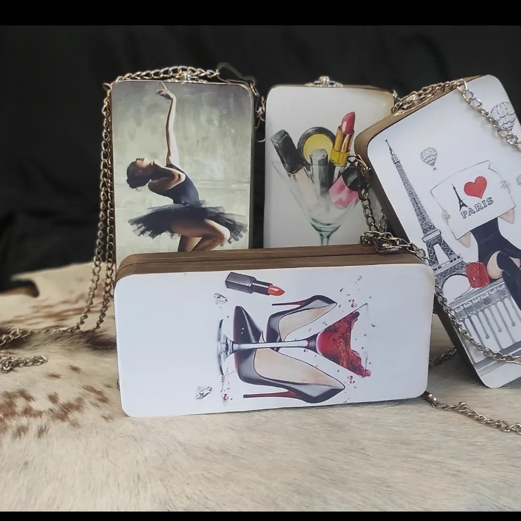 کیف چوبی زنانه