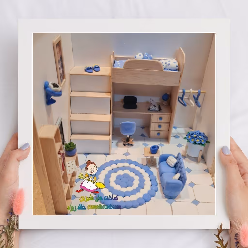 اتاق عروسکی مینیاتوری 