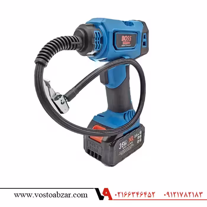 کمپرسور فندکی شارژی دو حالته باس مدل B-co