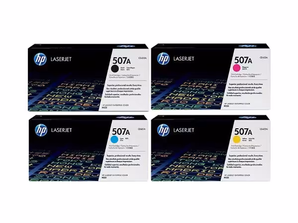 ست کارتریج رنگی اچ پی چهار رنگ 507A