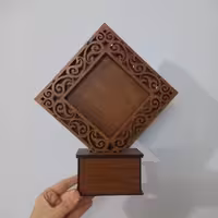 تندیس چوبی لیزری