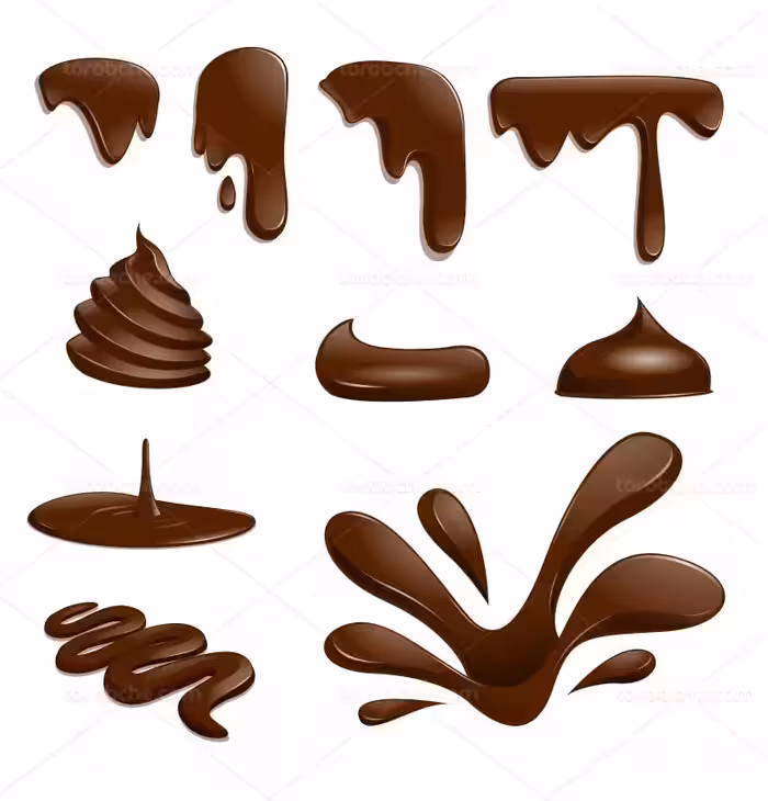 وکتور شکلات با کیفیت | گرافیک با طعم تربچه