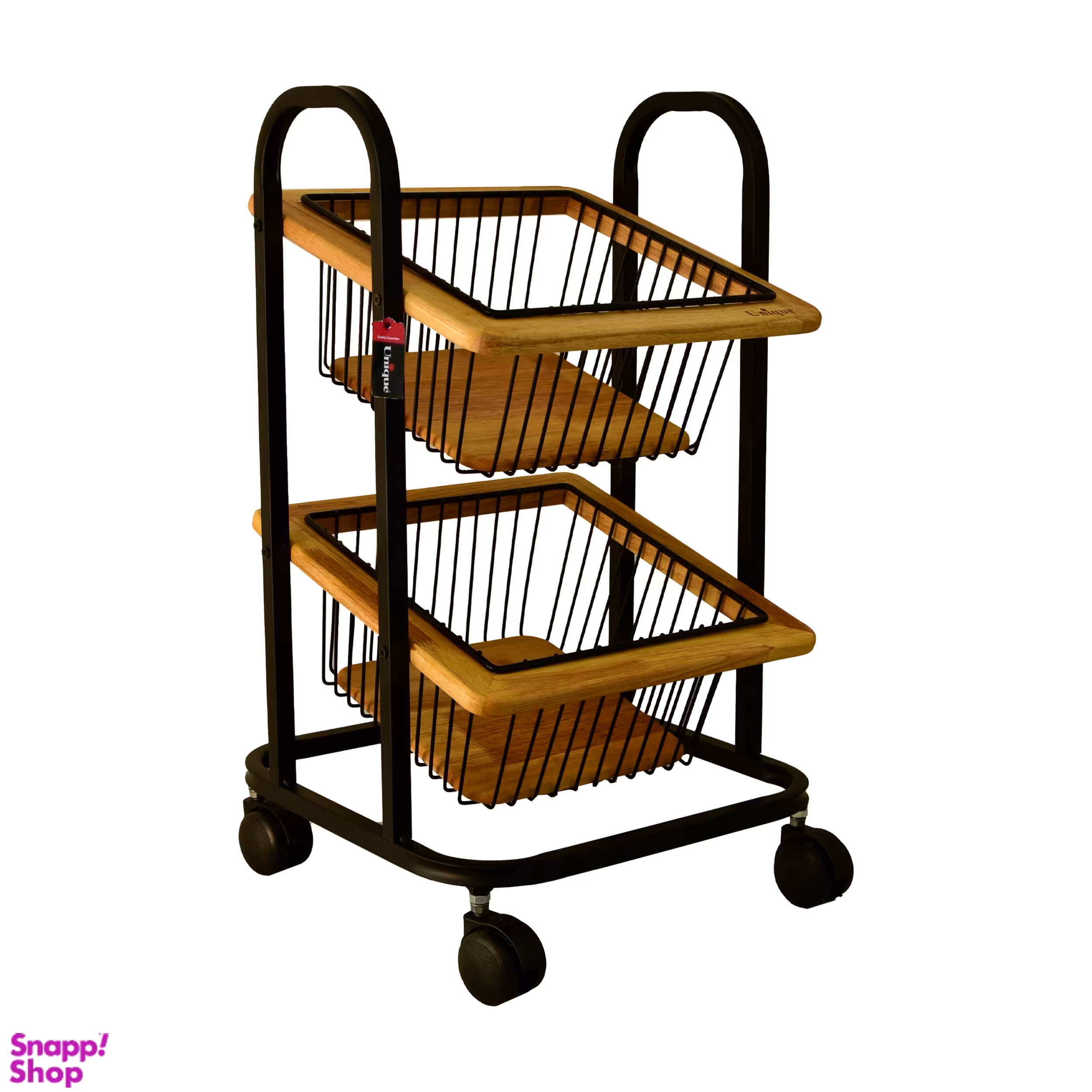 سبد سیب زمینی و پیاز یونیک طرح 2 طبقه کد 2945