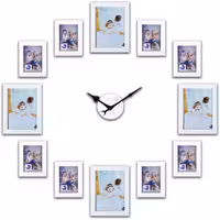 ساعت دیواری دارامو مدل پازلی طرح قاب عکس