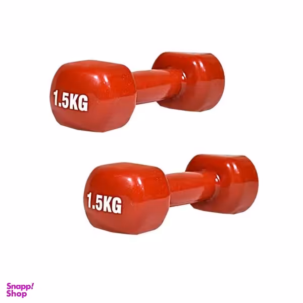 دمبل مدل VK وزن 1.5 کیلوگرم بسته دو عددی