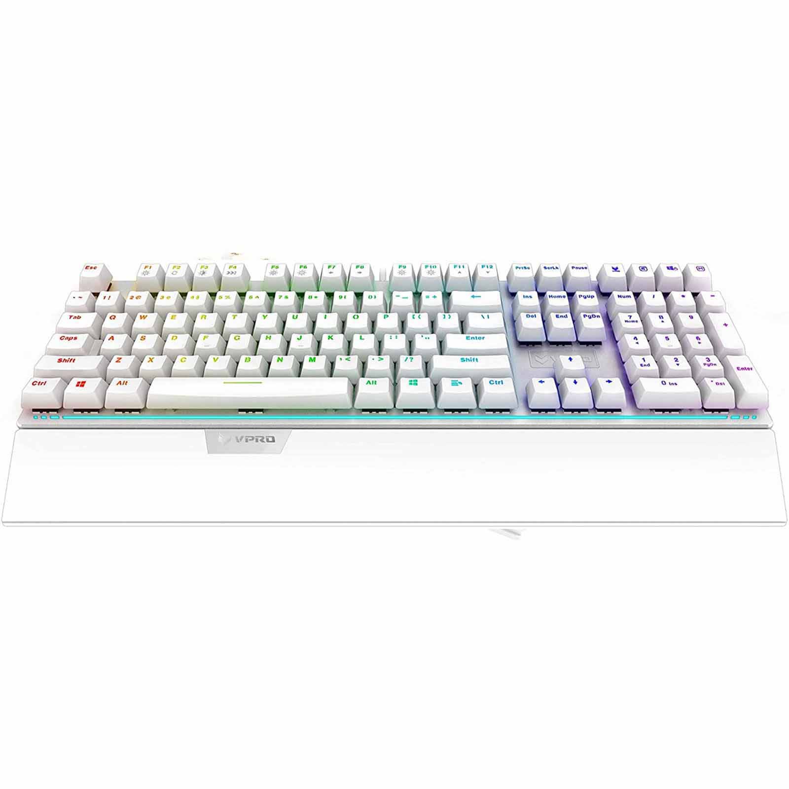 خرید کيبورد مخصوص بازی رپو Keyboard Rapoo V720 با بهترین قیمت