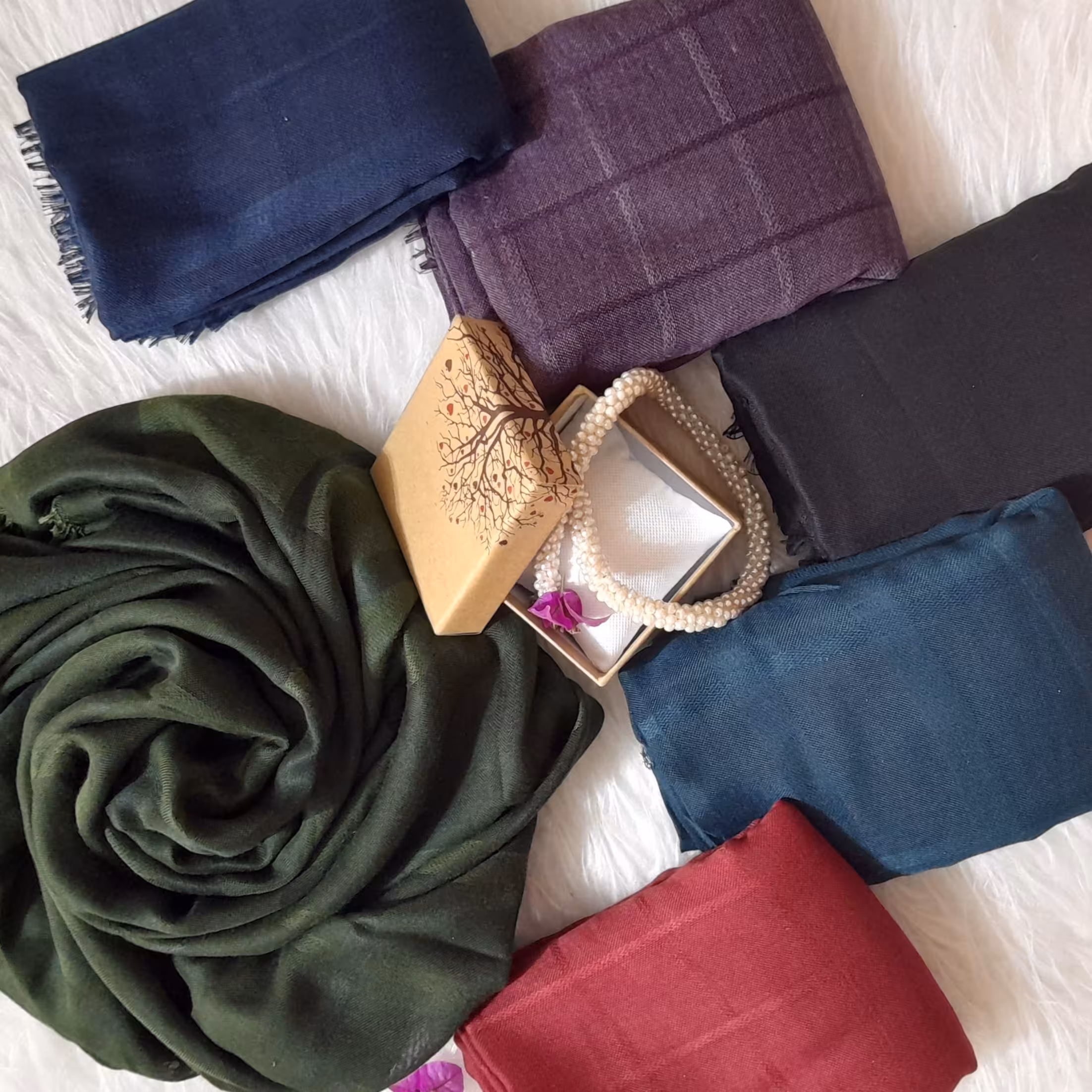 روسری نخی چهارفصل 059