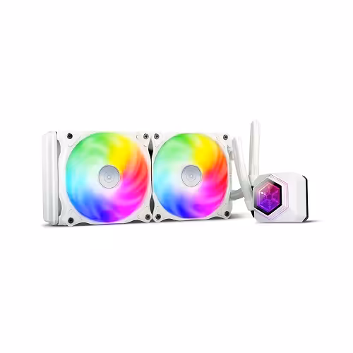 خنک کننده مایع پردازنده سیلورستون PF240W-ARGB