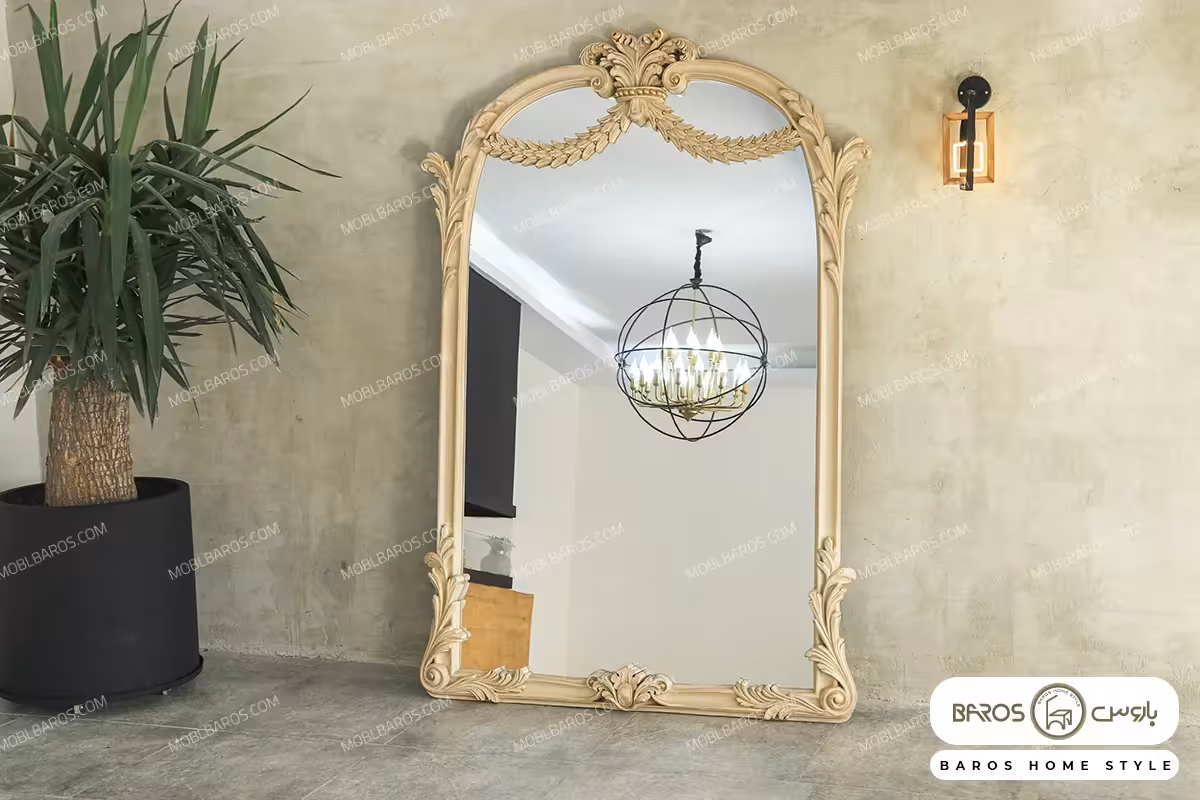 آینه قدی منبتی جدید الینا