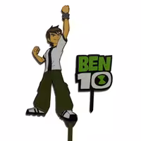 تاپر تزیین کیک بهگز مدل بن تن مناسب برای تزیین کیک تولد ومهمانی