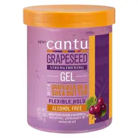 ژل کانتو تقویت مو دانه انگور موهای فر Cantu Grapeseed Strengthening Gel • خوش آرا