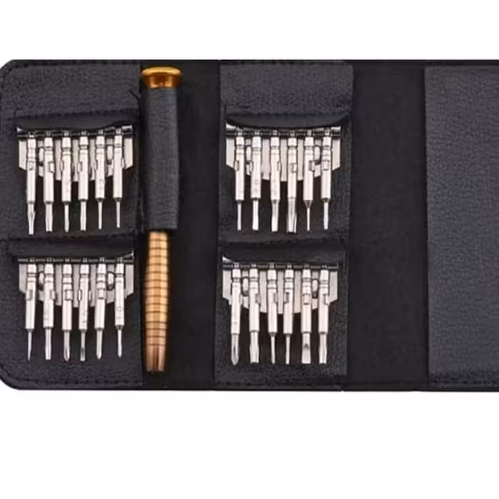 ست پیچ گوشتی کیفی 25 عددی