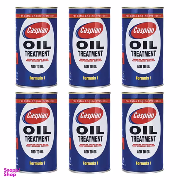 مکمل روغن موتور خودرو کاسپین مدل Formula 1 حجم 300 میلی لیتر بسته 6 عددی