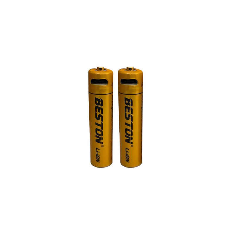   باتری نیم قلم قابل شارژ بستون مدل micro usb li-ion بسته 2 عددی  