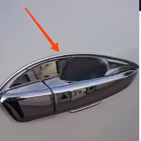 زه دستگیره (کروم ) برلیانس H230. H 220. زه دستگیره درب خودرو برلیانس. بسته 4 عددی