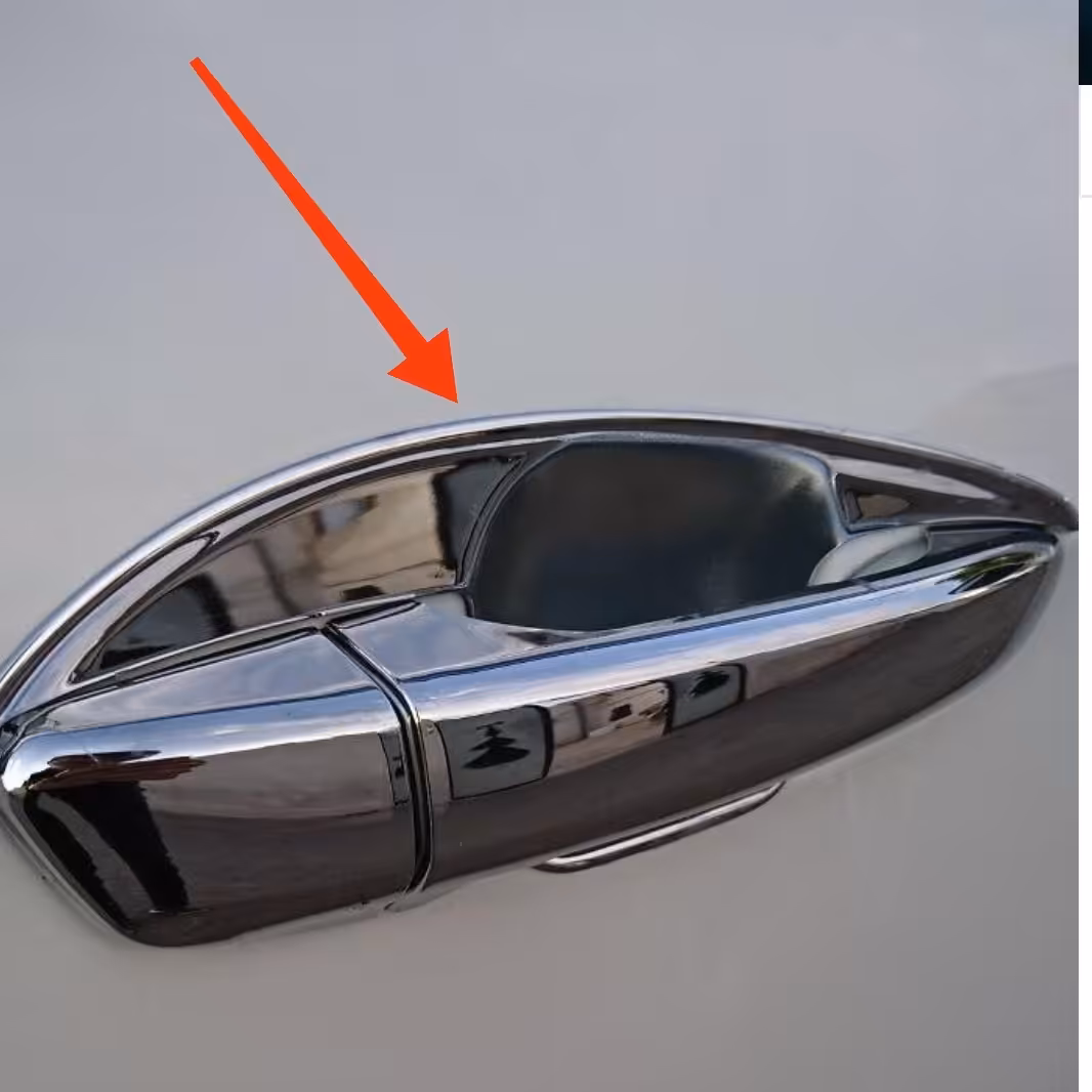 زه دستگیره (کروم ) برلیانس H230. H 220. زه دستگیره درب خودرو برلیانس. بسته 4 عددی