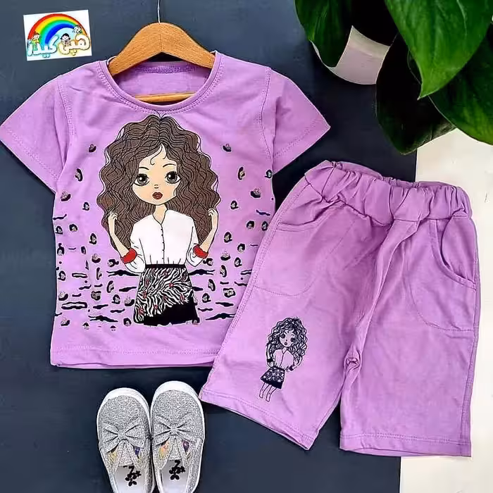 دختر موفرفری
جنس : پنبه یکرو