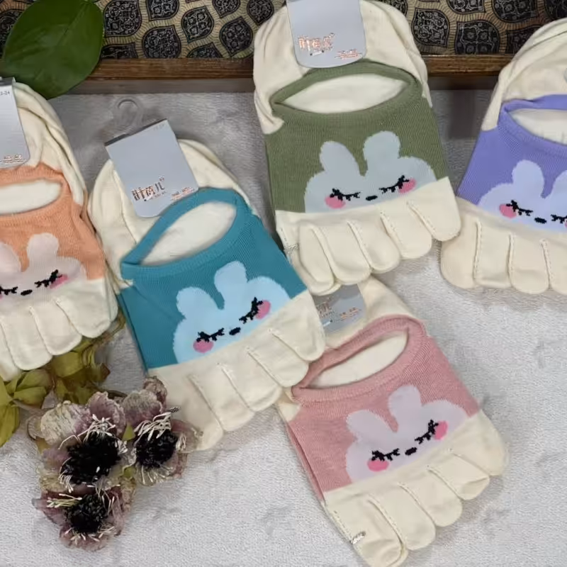 جوراب کالج انگشتی خرگوشی