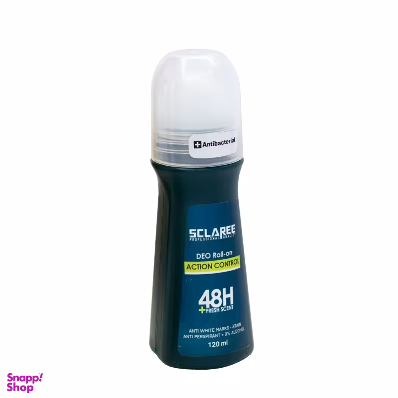 رول ضد تعریق اسکلاره مدل Action control رنگ سبز کله غازی کد 09 حجم 120 میلی لیتر