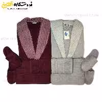 سرویس حوله عروس و داماد 10تکه طرح کلاسیک پودایران