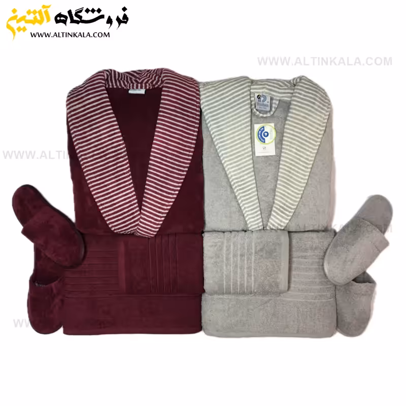 سرویس حوله عروس و داماد 10تکه طرح کلاسیک پودایران