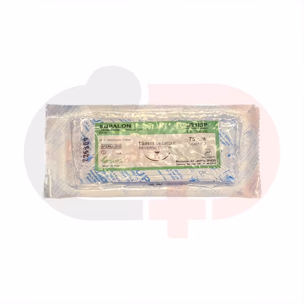 نخ بخیه نایلون 3/0 سوپا