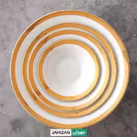 سرویس چینی زرین 35پارچه سه اسلیمی سری شهرزاد