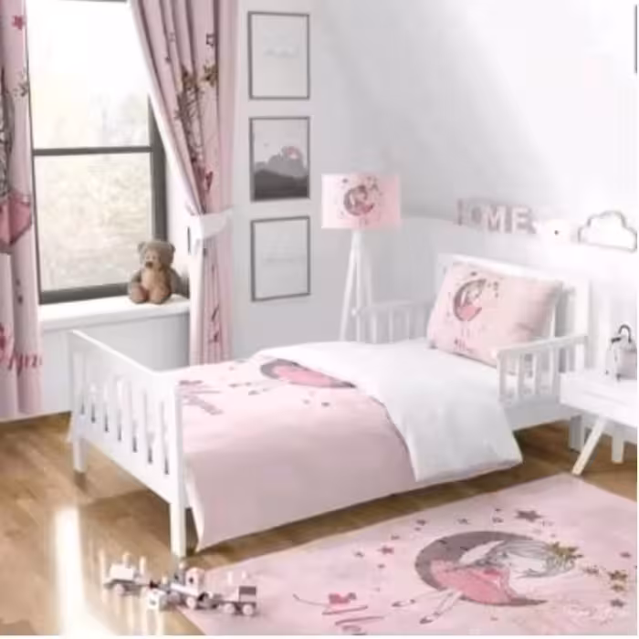 روتختی و پنل پرده سه بعدی صورتی