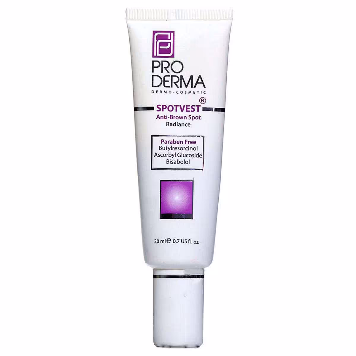 قیمت خرید اینترنتی کرم روشن کننده و ضدلک پوست صورت پرودرما 20 میل | فارموکسین