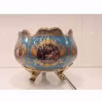 شکلات خوری فیروزه ای قطر 15 مارک رومنزو  زیبا وظریف(ارسال رایگان)