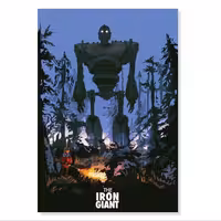 تابلو. شاسی طرح انیمیشن غول آهنی Iron Giant مدل M0361