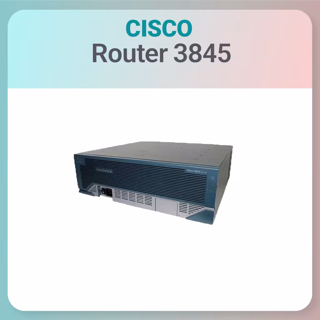 روتر سیسکو کارکرده Cisco Router 3845