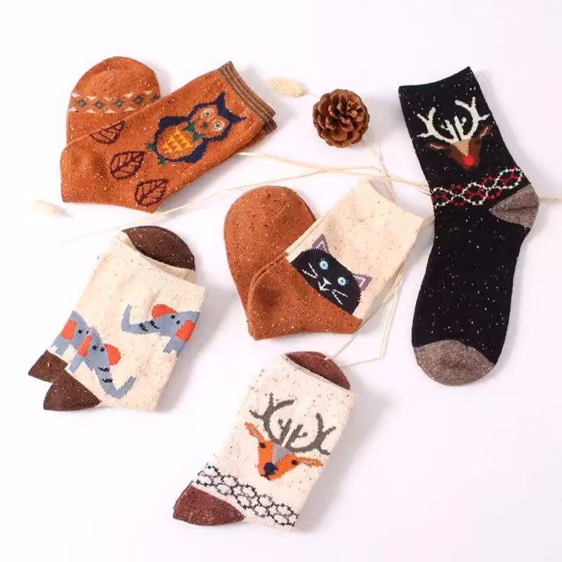 جوراب  نیم ساق وارداتی (ضد باکتری ، ضد بو)