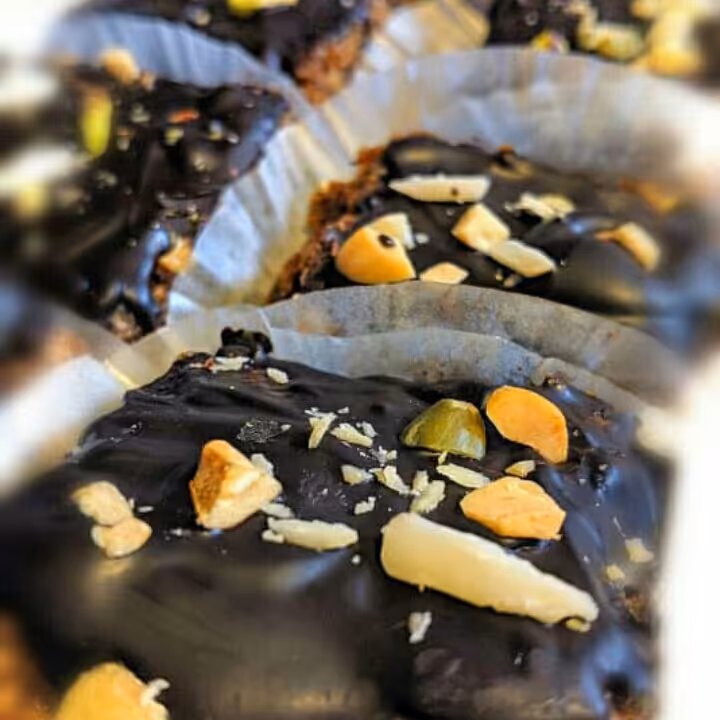 پروتئین بار رژیمی شکلات تلخ 