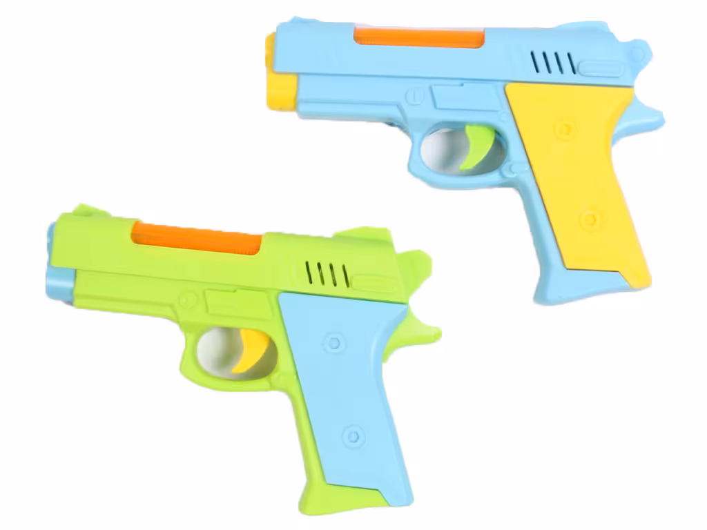 تفنگ موزیکال و چراغ دار اسباب بازی