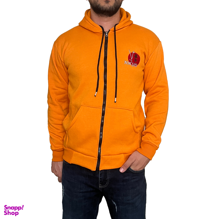 سویشرت مردانه کد 23X رنگ پرتقالی