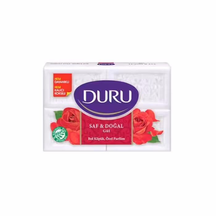صابون حمام Duru با رایحه گل رز 150 گرم بسته 4 عددی
