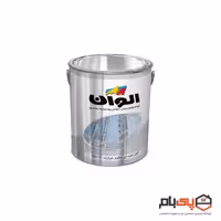 رنگ اکلیل نقره ای مقاوم به حرارت الوان مدل ALCO-4020 حجم گالن