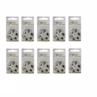 باتری سمعک اکو (eco) مدل 312 بسته 60 عددی،دارای عمر طولانی تا 3 سال با عملکرد عالی (باطری سمعک)