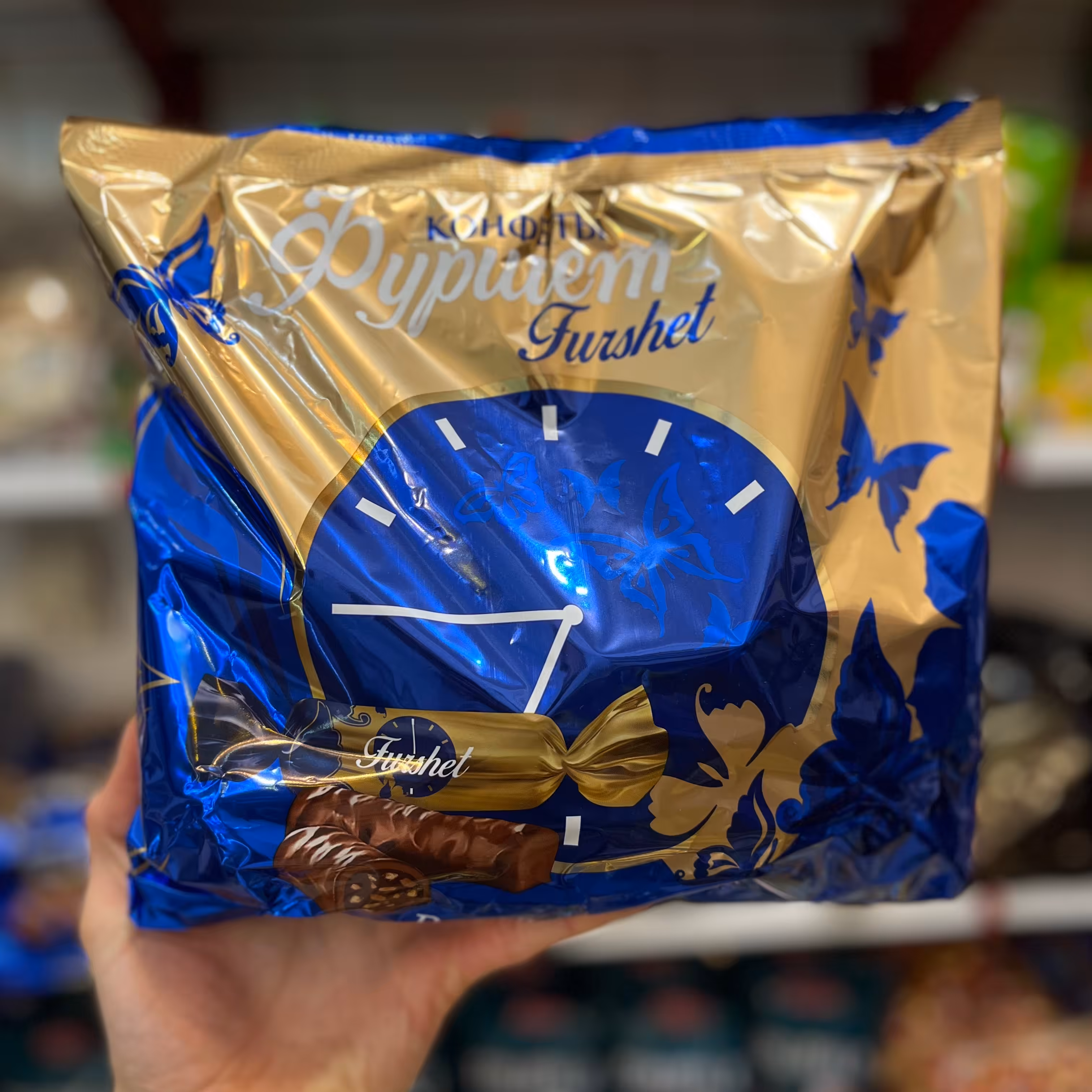 شکلات قلمی مغزدار مارسیانکا روسیه