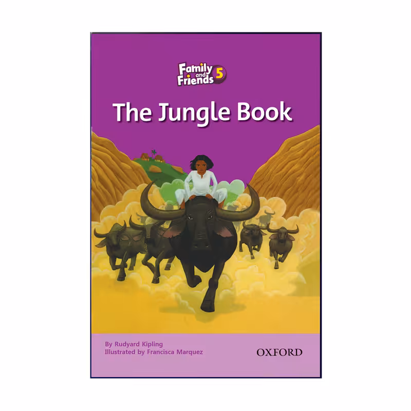 کتاب Family And Friends 5 The Jungle Book اثر Rudyard Kipling انتشارات هدف نوین