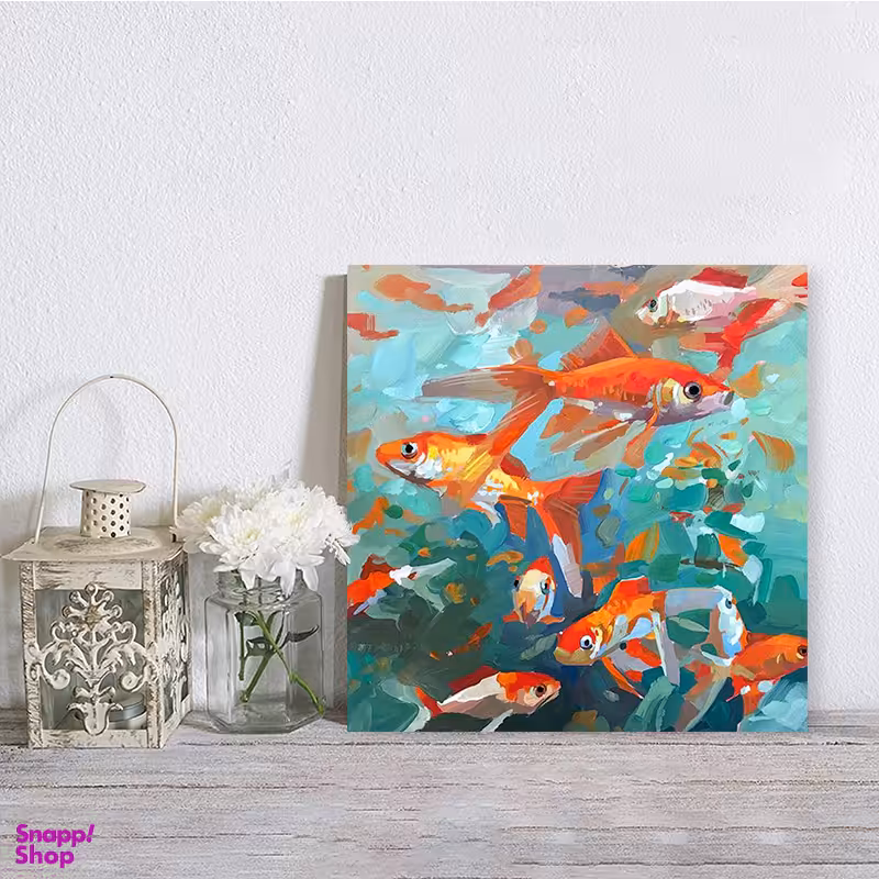 تابلو شاسی صبا طرح مدل طرح ماهی قرمز کد M226