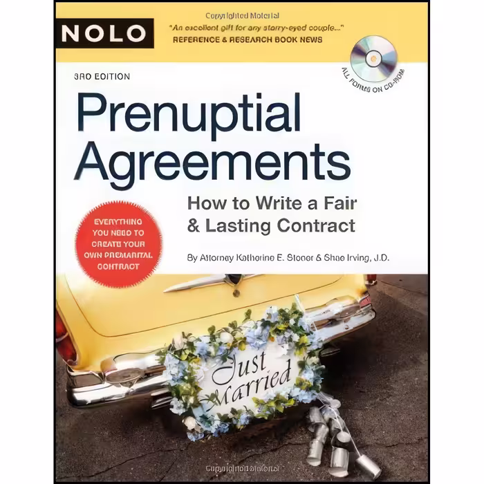 کتاب زبان اصلی Prenuptial Agreements