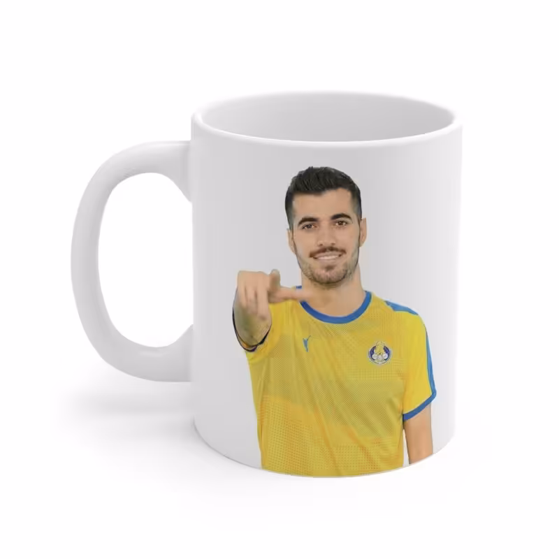 ماگ طرح بازیکن تیم ملی فوتبال سعید عزت اللهی Saeed Ezatolahi مدل NM1693