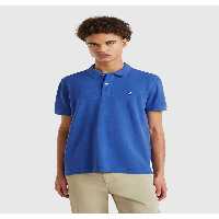 تی شرت یقه پولو آبی مردانه آستین کوتاه SAKS United Colors of Benetton
