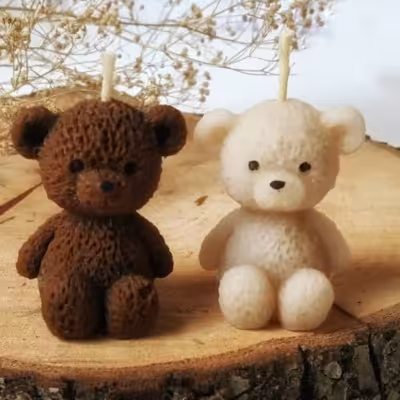 شمع خرس تدی 4سانتی